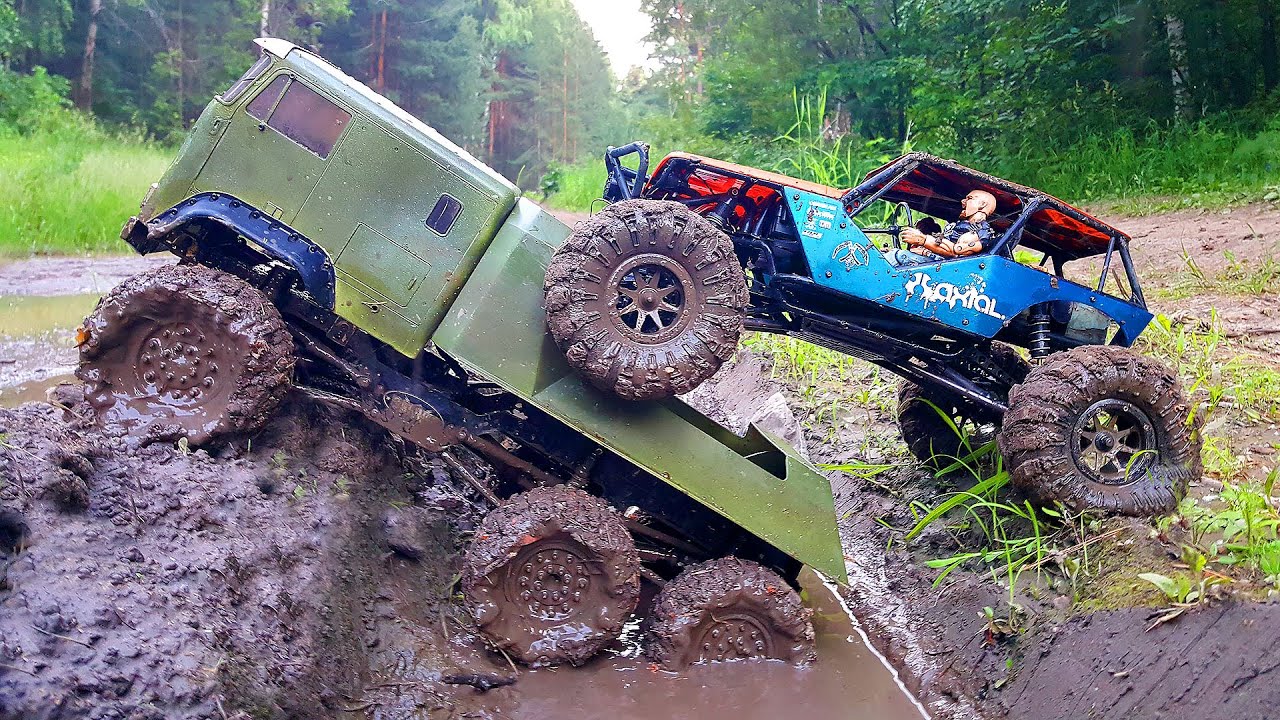 RC Extreme Pictures - RC Trucks Mudding 4x4 Adventure – Deep Paddles OFF Road