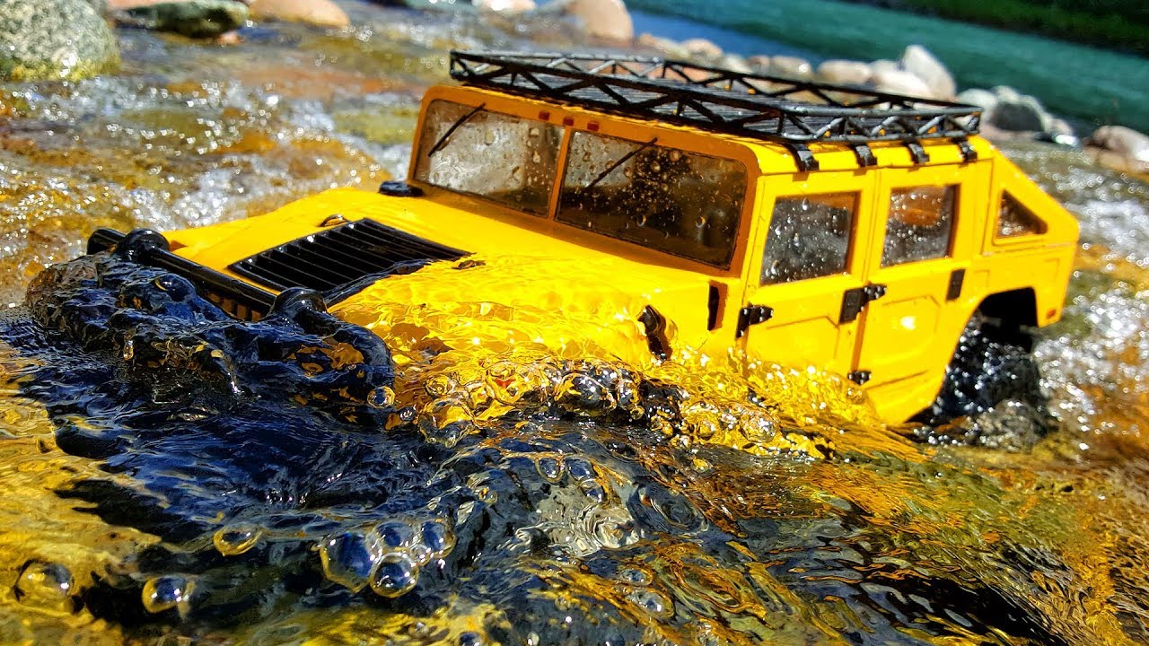 RC Hummer H1 OFF Road Adventure The Confluence Katun and the milk river Akkem — RC Extreme Pictures