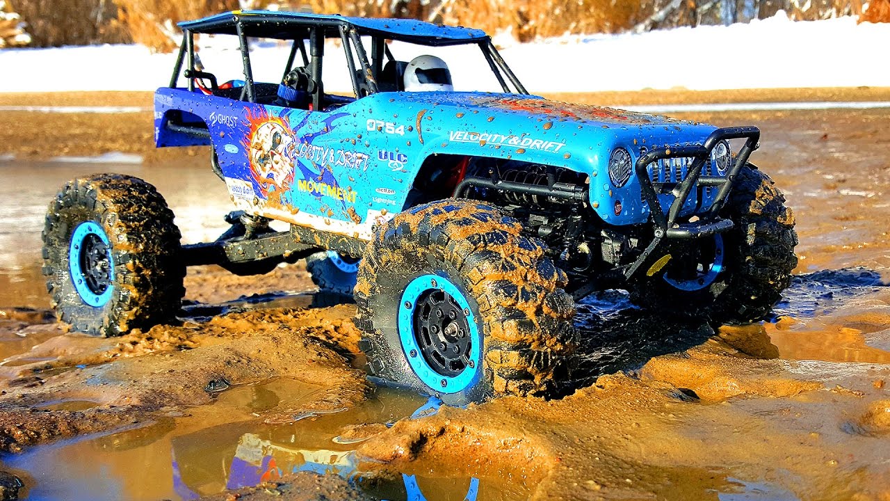 $165 for Axial Wraith or Vaterra Twin Hammers — Test Drive RC Car WLtoys Track – Mud, Stones, Sands