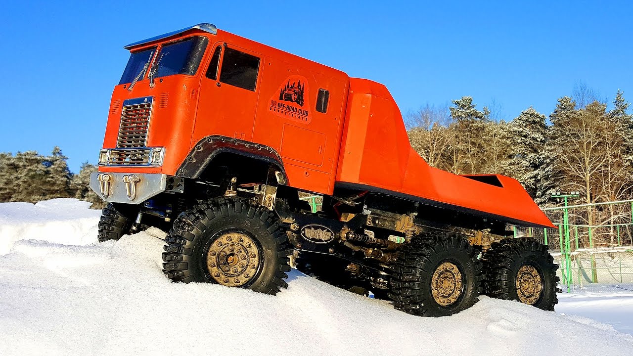RC Truck OFF Road — Snow Adventures The Beast RC4WD 6x6 (video 3 of 3) — RC Extreme Pictures