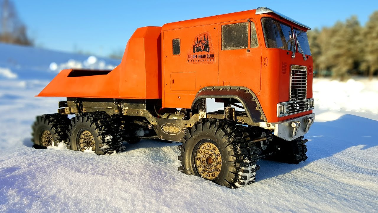 RC Truck OFF Road | Snow Adventures Globe Liner 6x6 (video 1 of 3) | RC Extreme Pictures