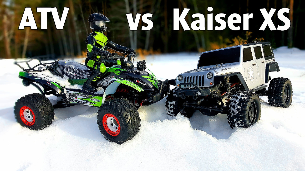 RC Cars OFF Road 4x4 — ATV FEIYUE FY 04 vs Thunder Tiger Kaiser XS — RC Extreme Pictures