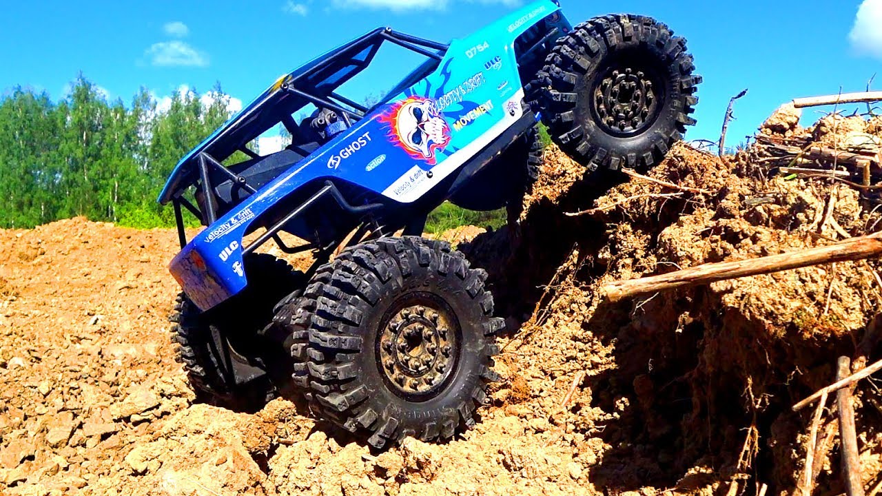 Extreme OFF Road Unstoppable WLtoys 10428 Mud Slingers — Clone Axial Wraith & Vaterra Twin Hammers