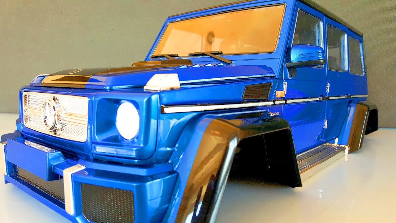 Mercedes Benz G 500 4x4² Scale Body For RC Cars Axial SCX10 ii, Traxxas TRX4, MST CFX W   Wilimovich