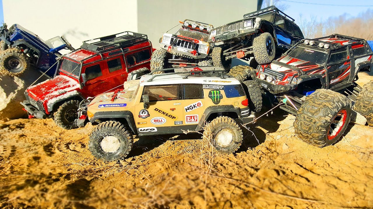 RC Cars Crawling & Bashing 4x4 – HPI Venture, Axial, Traxxas TRX4, Tamiya — RC Extreme Pictures