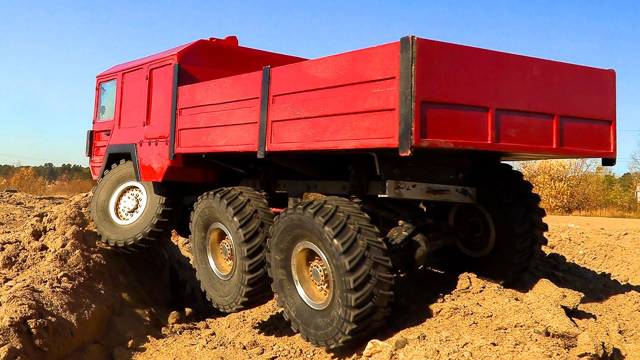 RC Truck Sand Storm Challenge MAN KAT1 RC4WD the Beast 6x6