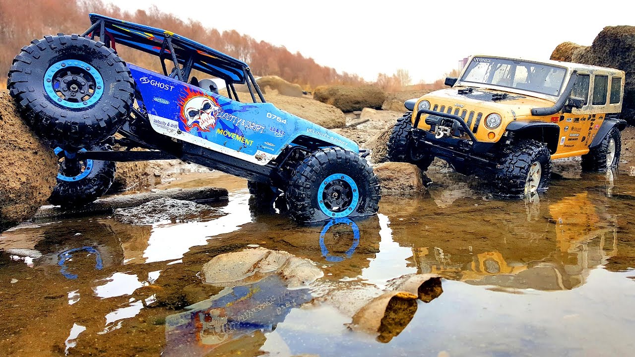 Axial SCX10 Jeep Rubicon vs WLtoys Wild Track — RC Cars OFF Road 4x4 Adventure — RC Extreme Pictures