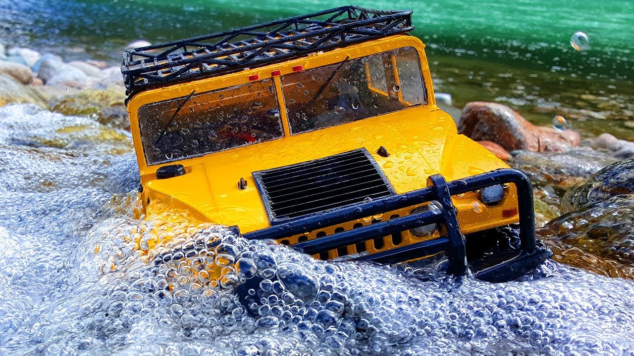 RC Hummer H1 OFF Road Adventure along the mountain river Katun — RC Extreme Pictures