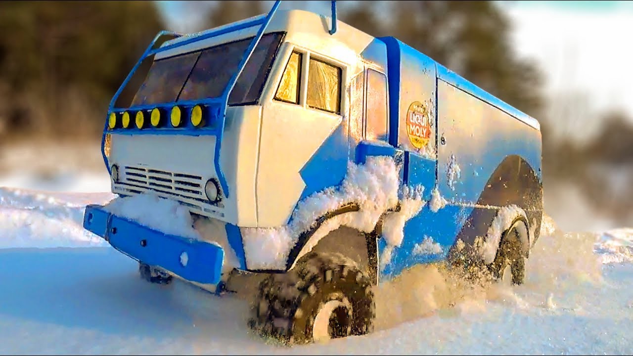RC Trucks OFF Road Snow Adventures KAMAZ 4x4, Jeep, Mercedes, Toyota — Wilimovich