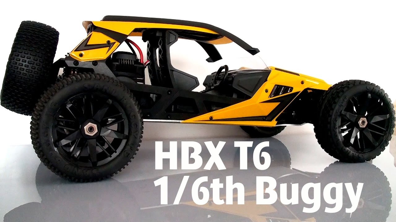 RC Cars OFF Road HBX T6 1/6th Scale Desert Buggy — Review