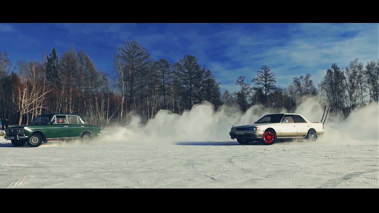 JDMщики против ТАЗоводов, серия 6: Зимний дрифт ВАЗ 2103 vs. Toyota chaser